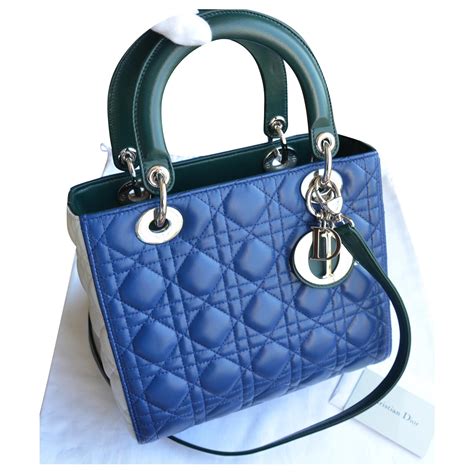 tasche silber dior|Lady D.